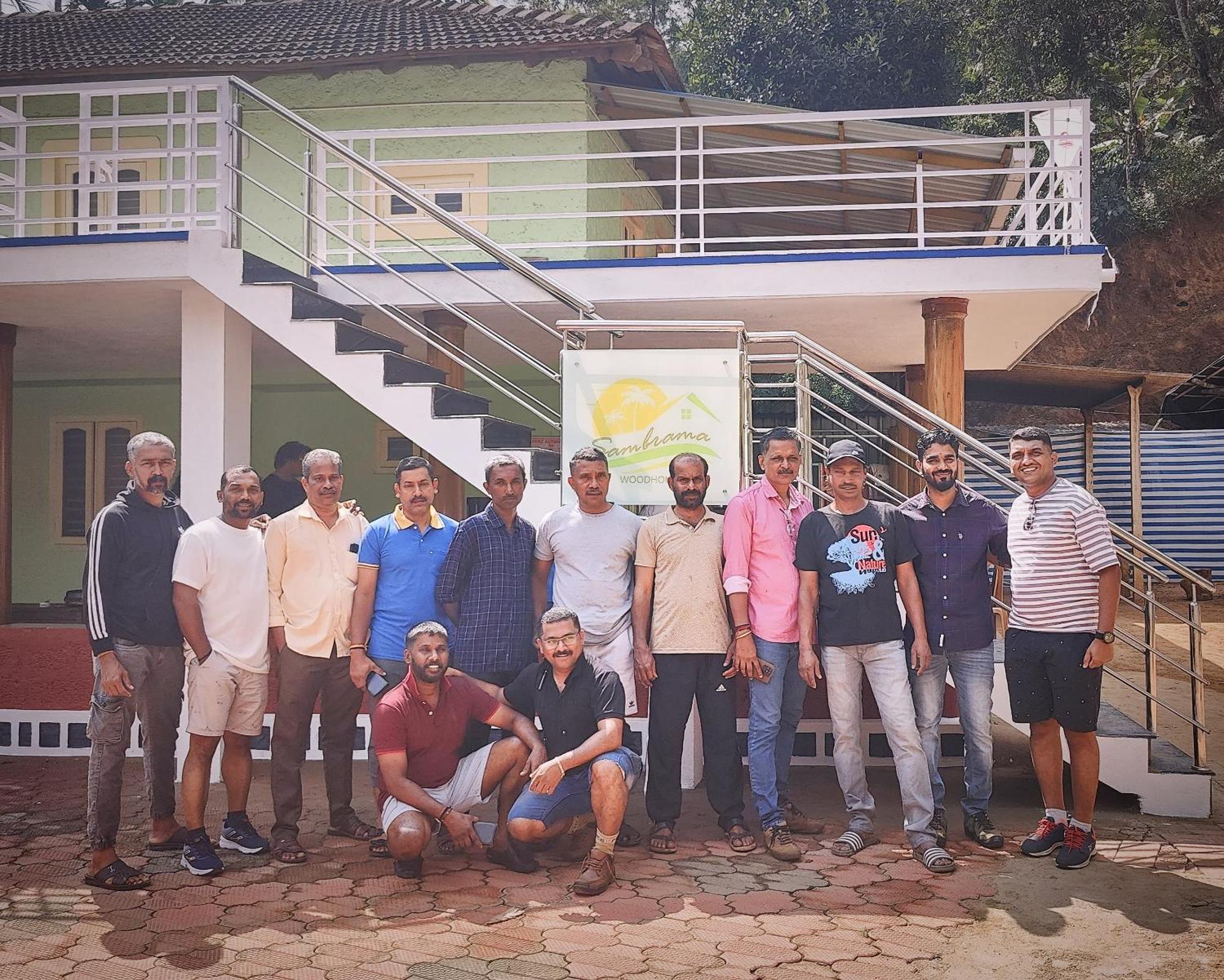 Sambrama Wood House Villa Madikeri Exteriör bild